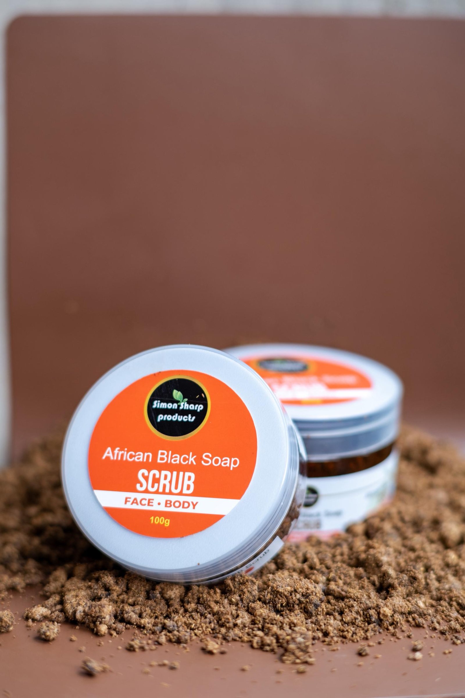 🧼 African Black Soap Scrub – 100g🧼